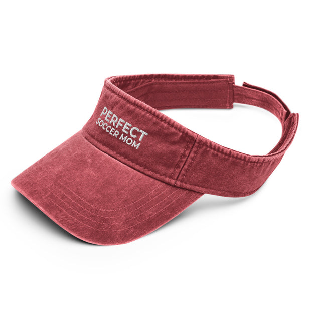 Perfect Soccer Mom | Denim visor