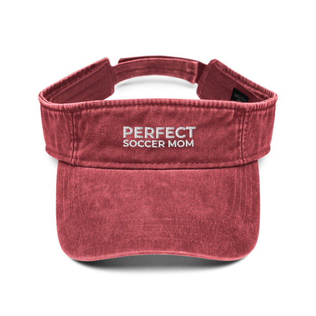 Perfect Soccer Mom | Denim visor